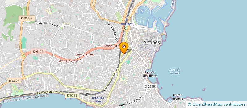 localisation de l'entreprise PLANET AUTO RADIO à ANTIBES