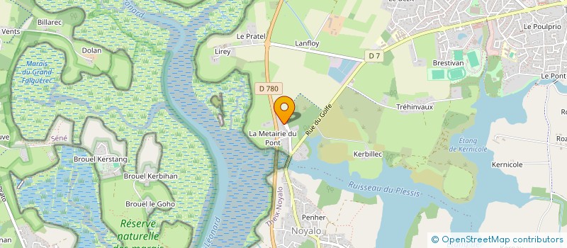 localisation de l'entreprise PLANET CHARTIER  THEIX-NOYALO