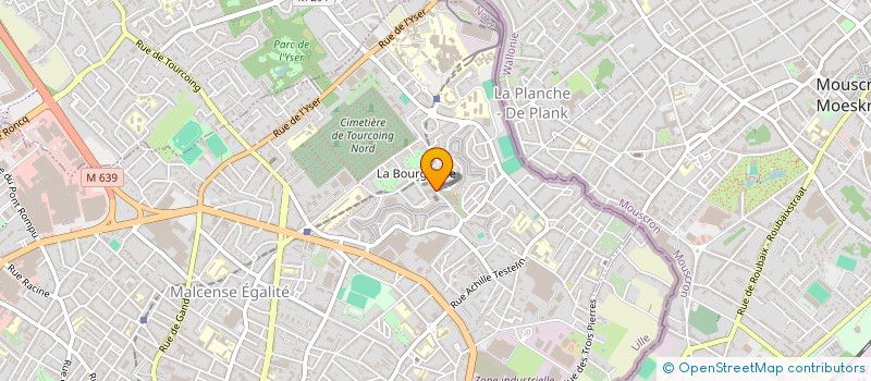 localisation de l'entreprise PLANET.COM à TOURCOING