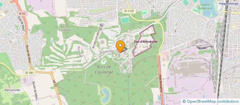 localisation de l'entreprise PLANET DINO COMPAGNY  AMNEVILLE