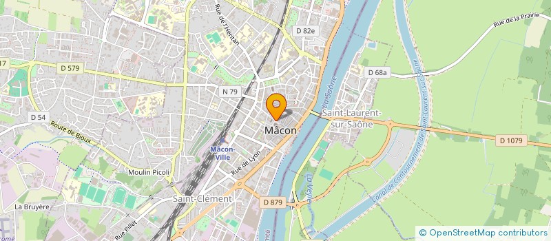 localisation de l'entreprise PLANET ECO L'EAU à MACON