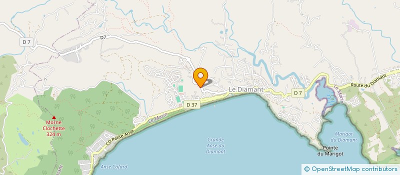 localisation de l'entreprise PLANET' ELEC à DIAMANT