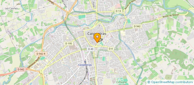 localisation de l'entreprise PLANET ENERGIE à CARPENTRAS