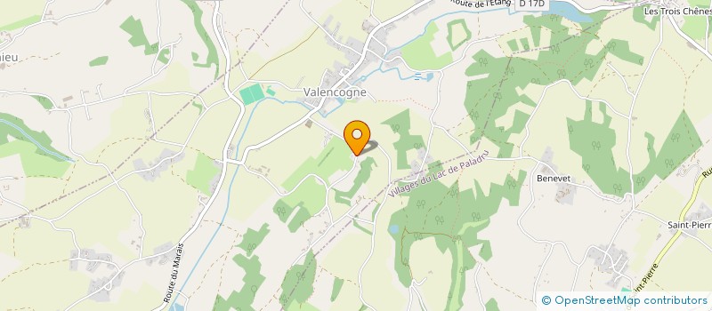 localisation de l'entreprise PLANET'ENR  VALENCOGNE