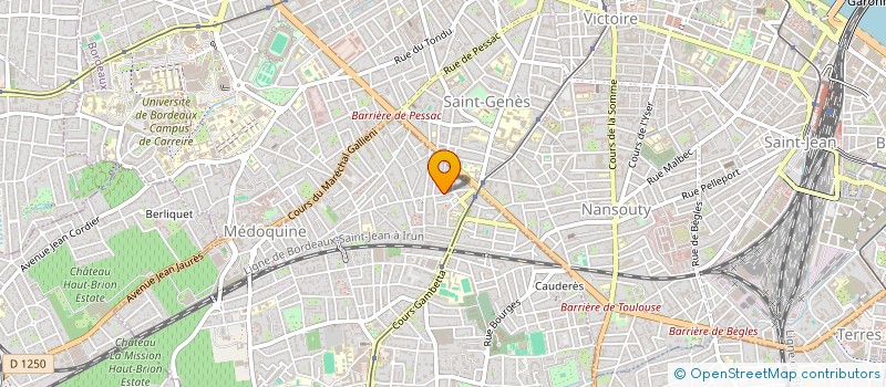localisation de l'entreprise PLANET'EVASION à TALENCE