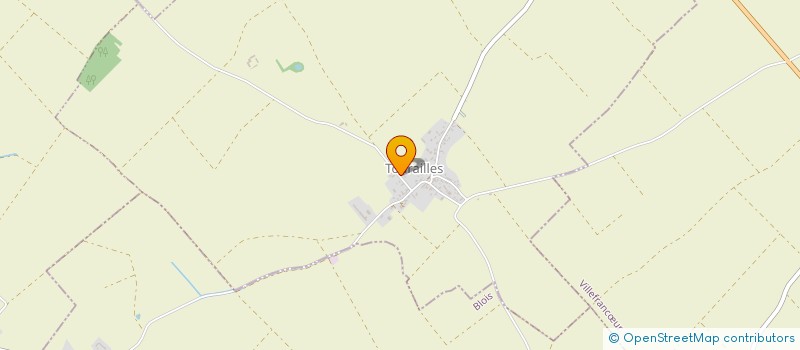 localisation de l'entreprise PLANET'EXPERT  TOURAILLES