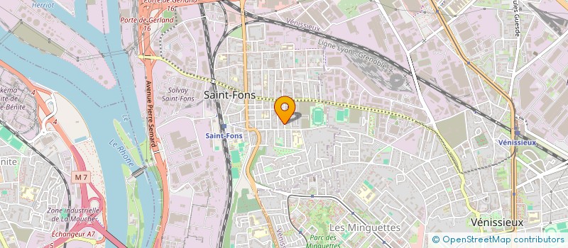 localisation de l'entreprise PLANET EXPRESS FRANCE à SAINT-FONS