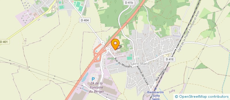 localisation de l'entreprise PLANET FIT à SAINT-MARD