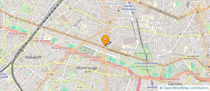 localisation de l'entreprise PLANET FOOD  PARIS