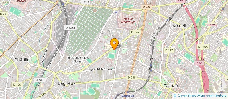 localisation de l'entreprise PLANET FOOD à BAGNEUX