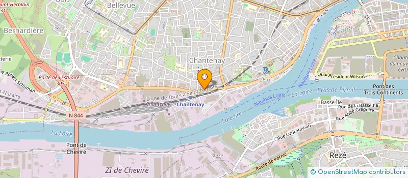 localisation de l'entreprise PLANET FOOD à NANTES