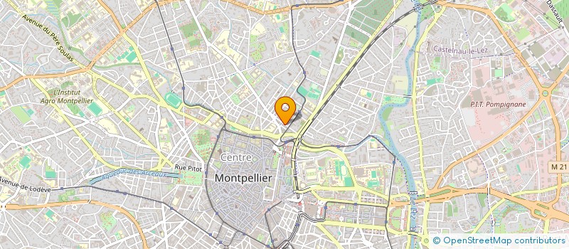 localisation de l'entreprise PLANET FORMATION à MONTPELLIER