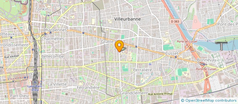 localisation de l'entreprise PLANET GOLD à VILLEURBANNE