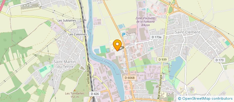 localisation de l'entreprise PLANET GRILL SENS  SAINT-DENIS-LES-SENS