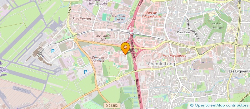 localisation de l'entreprise PLANET GROUPE  MERIGNAC