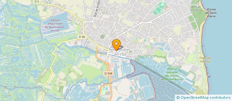 localisation de l'entreprise PLANET'HER à NOIRMOUTIER-EN-L'ILE