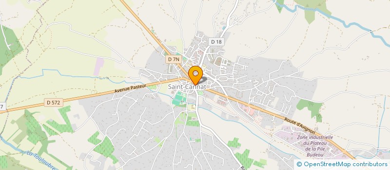 localisation de l'entreprise PLANET'JEUNES  SAINT-CANNAT