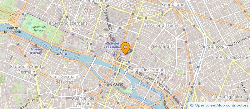 localisation de l'entreprise PLANET MEDICA à PARIS