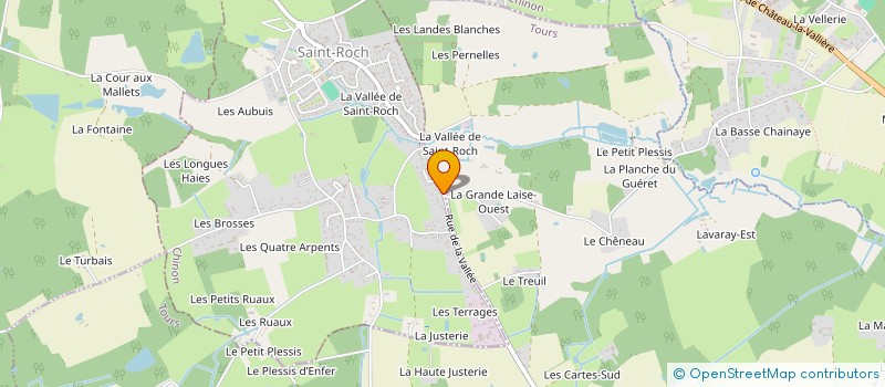 localisation de l'entreprise PLANET'OFFICE  SAINT-AVERTIN