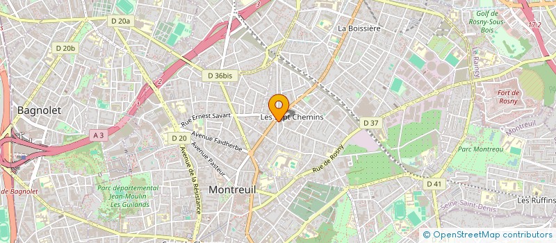 localisation de l'entreprise PLANET PAELLA à MONTREUIL