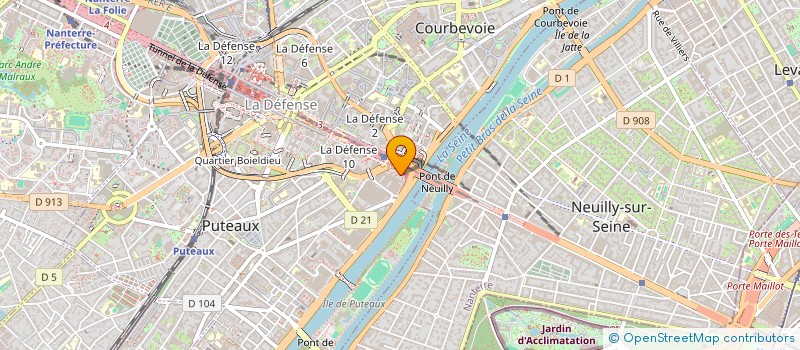 localisation de l'entreprise PLANET PAYMENT FRANCE SAS à PUTEAUX
