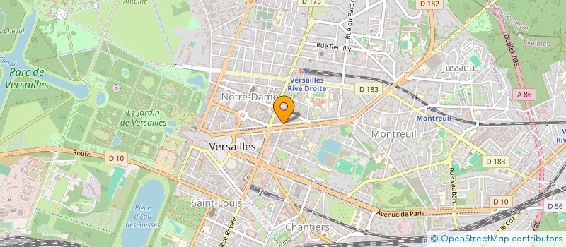 localisation de l'entreprise PLANET RENEW à VERSAILLES