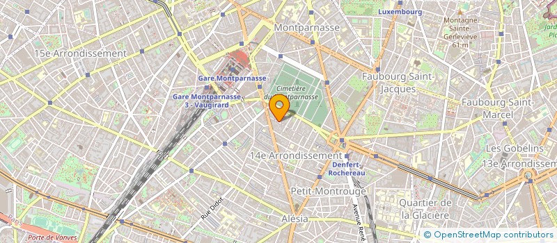 localisation de l'entreprise PLANET ROLLER  PARIS