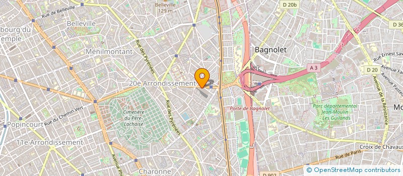 localisation de l'entreprise PLANET SECURITE  PARIS