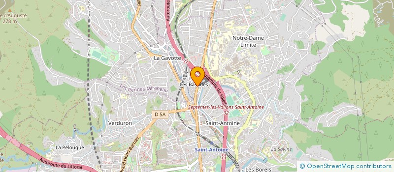 localisation de l'entreprise PLANET SERVICES  CARRY-LE-ROUET