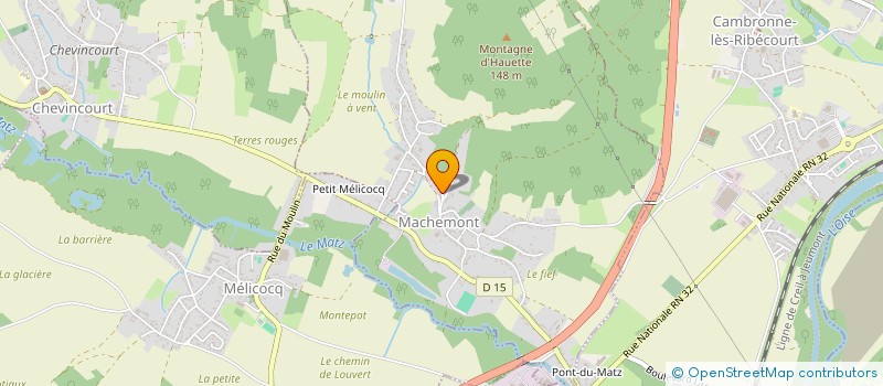 localisation de l'entreprise PLANET SOLUTIONS  MACHEMONT