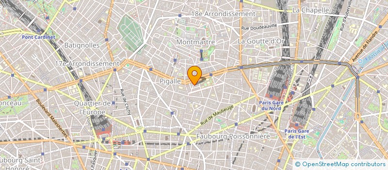 localisation de l'entreprise PLANET SONO à PARIS