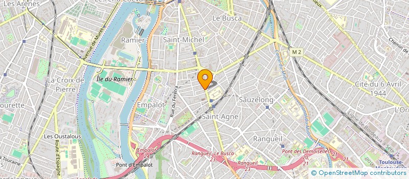 localisation de l'entreprise PLANET SYS INFORMATIQUE SARL à TOULOUSE