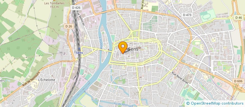localisation de l'entreprise PLANET'TACOS à SENS
