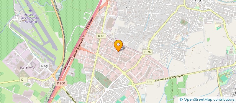 localisation de l'entreprise PLANET VIN  LA LLAGONNE