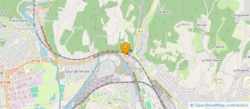 localisation de l'entreprise PLANET WEAR à PERIGUEUX