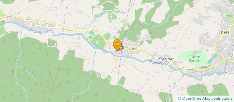 localisation de l'entreprise PLANETE  LE POET-LAVAL