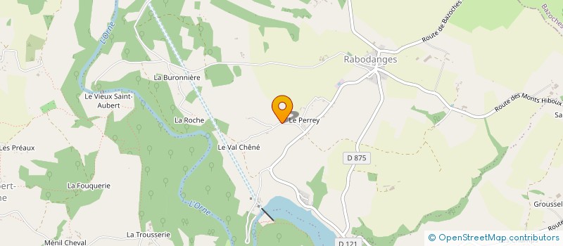 localisation de l'entreprise PLANETE ABEILLES ET COMPAGNIE à PUTANGES-LE-LAC