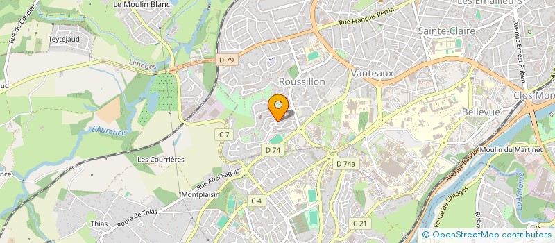 localisation de l'entreprise PLANETE ANDALOUSE à LIMOGES