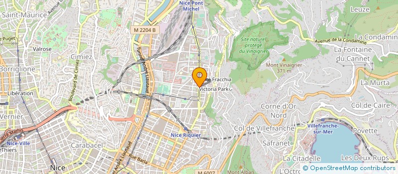 localisation de l'entreprise PLANETE ASIE à NICE