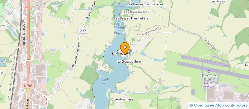 localisation de l'entreprise PLANETE AUTO PRO à MOUILLERON-LE-CAPTIF