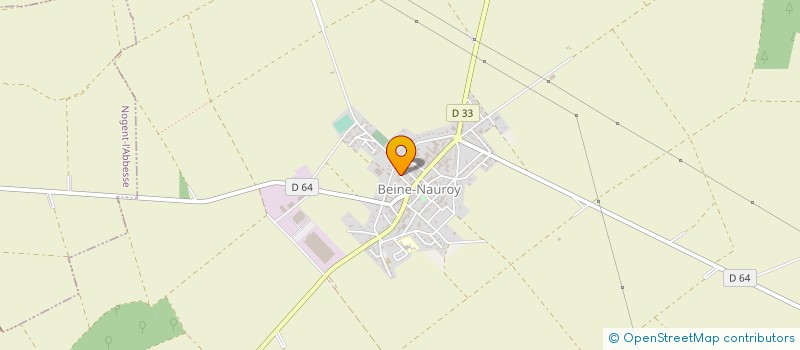 localisation de l'entreprise PLANETE BOIS  BEINE-NAUROY