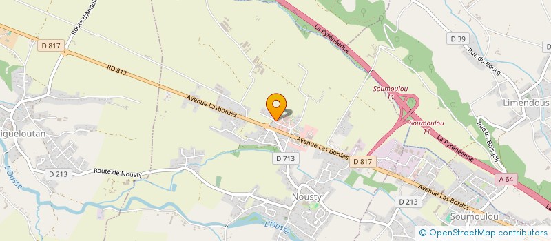 localisation de l'entreprise PLANETE CACTUS  NOUSTY