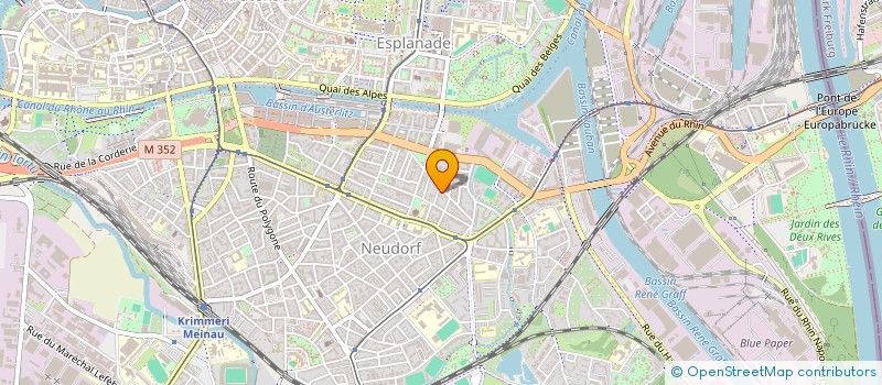 localisation de l'entreprise PLANETE CAFE à STRASBOURG