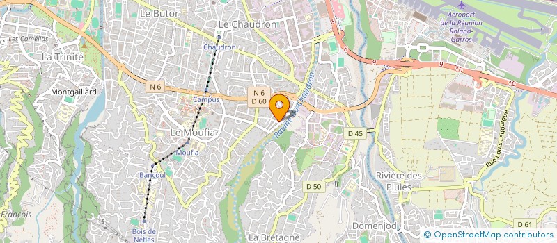 localisation de l'entreprise PLANETE COM à SAINT-DENIS