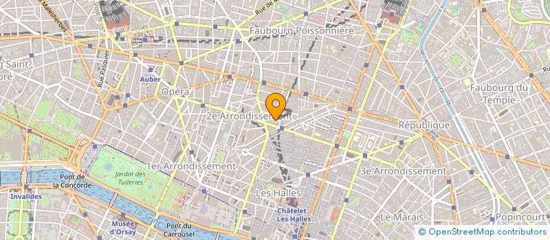 localisation de l'entreprise PLANETE COULEURS à PARIS