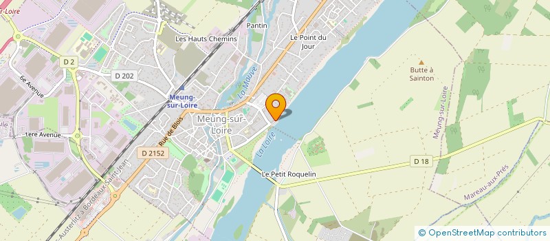localisation de l'entreprise PLANETE CREATIVE à MEUNG-SUR-LOIRE