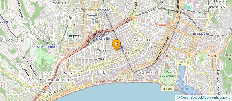 localisation de l'entreprise PLANETE CREDIT ANTIBES à NICE