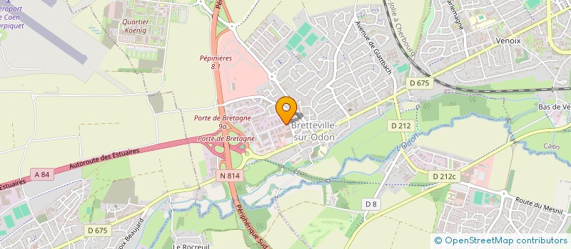 localisation de l'entreprise PLANETE CROQUETTE  BRETTEVILLE-SUR-ODON