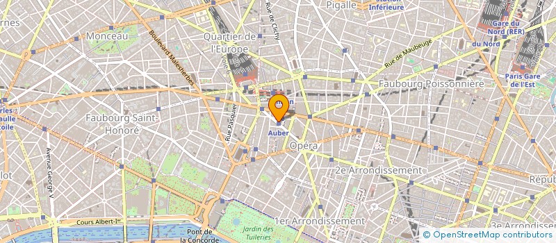 localisation de l'entreprise PLANETE CSCA à COURBEVOIE