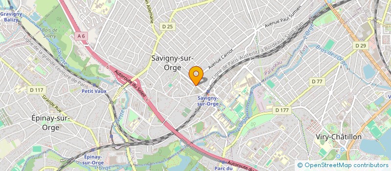 localisation de l'entreprise PLANETE D AGADIR  SAVIGNY-SUR-ORGE